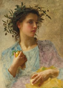 夏 作： William Adolphe Bouguereau